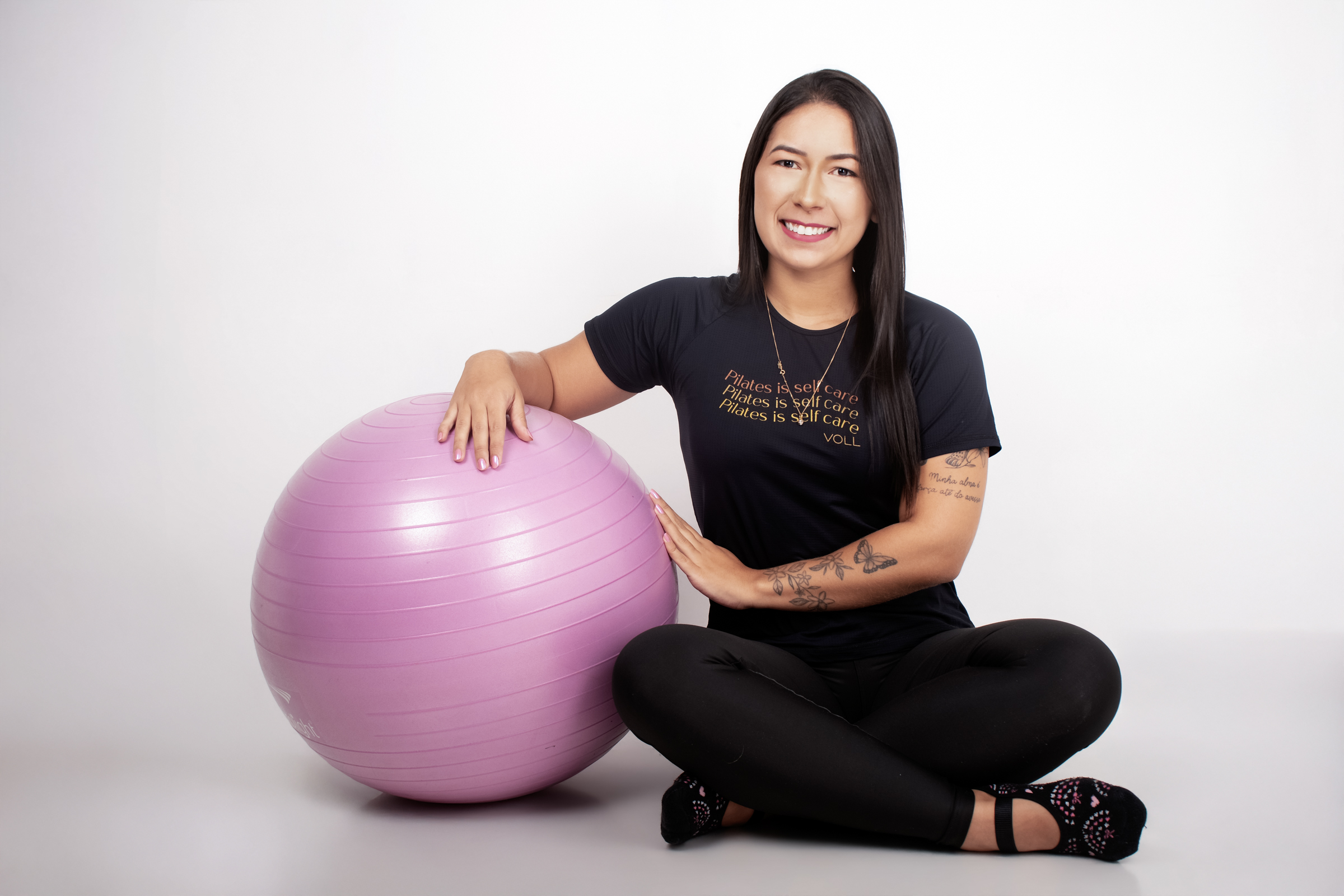 Aline Silva, fisioterapeuta e instrutora de Pilates